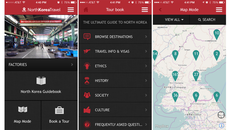Illustration for article titled This Travel App Is the Closest You'll Ever Get to North Korea